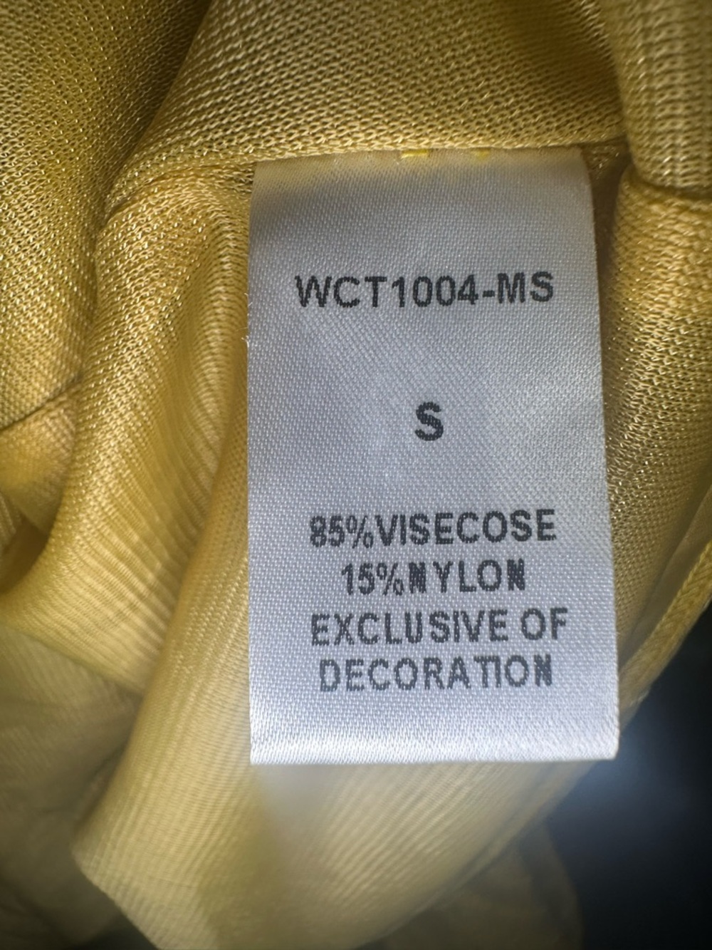 THML Mustard Ruffle-Hem Halter Top - Picture 5 of 7